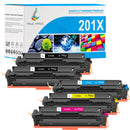 4x zamiennik tonera do HP 201X CMYK