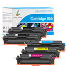 4x zamiennik tonera do Canon 055 CMYK z chipem