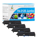 Brother TN2120 Jumbo 4 Pack