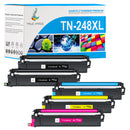 4x zamiennik tonera do Brother TN248XL CMYK