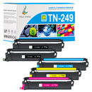4x zamiennik tonera do Brother TN249 BKCYM
