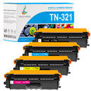4x zamiennik tonera do Brother TN321 CMYK