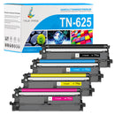 4x zamiennik tonera do Brother TN625 TN625XL TN625XXL CMYK