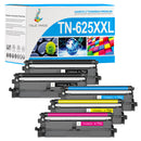 4x zamiennik tonera do Brother TN625 TN625XL TN625XXL CMYK