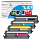 4x Zamiennik Tonera do Brother TN627 CMYK