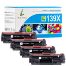 HP 139X 4 pack