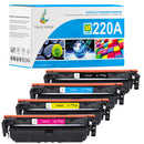 HP 220A BKCYM z Chipem