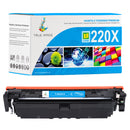 HP 220X W2201X Niebieski z Chipem